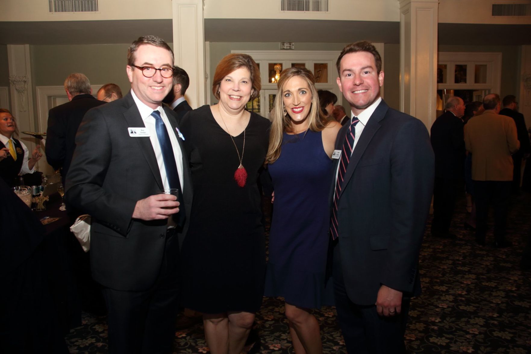 Ben and Courtney Stotler, Tina Sayers, James Chalmers